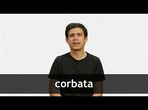 English translation of la corbata